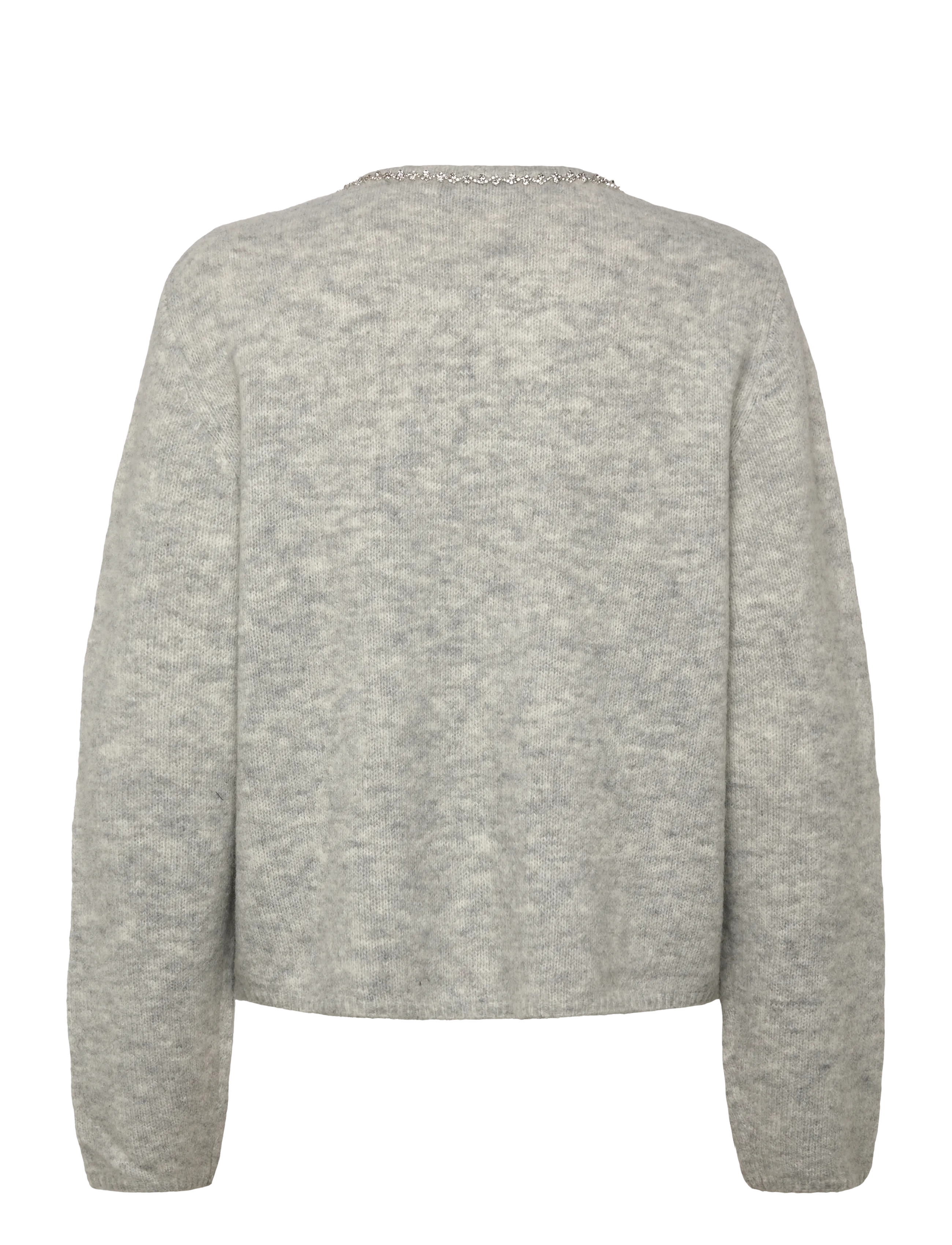 Copenhagen Muse - CMIBRA-CARDIGAN - gilets - light grey melange - 2