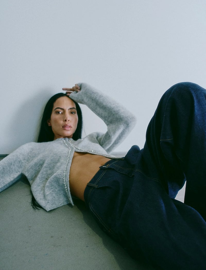 Copenhagen Muse - CMIBRA-CARDIGAN - kardiganid - light grey melange - 0