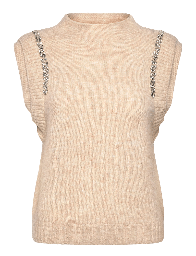 Copenhagen Muse - CMIBRA-WAISTCOAT - stickade västar - peyote - 0