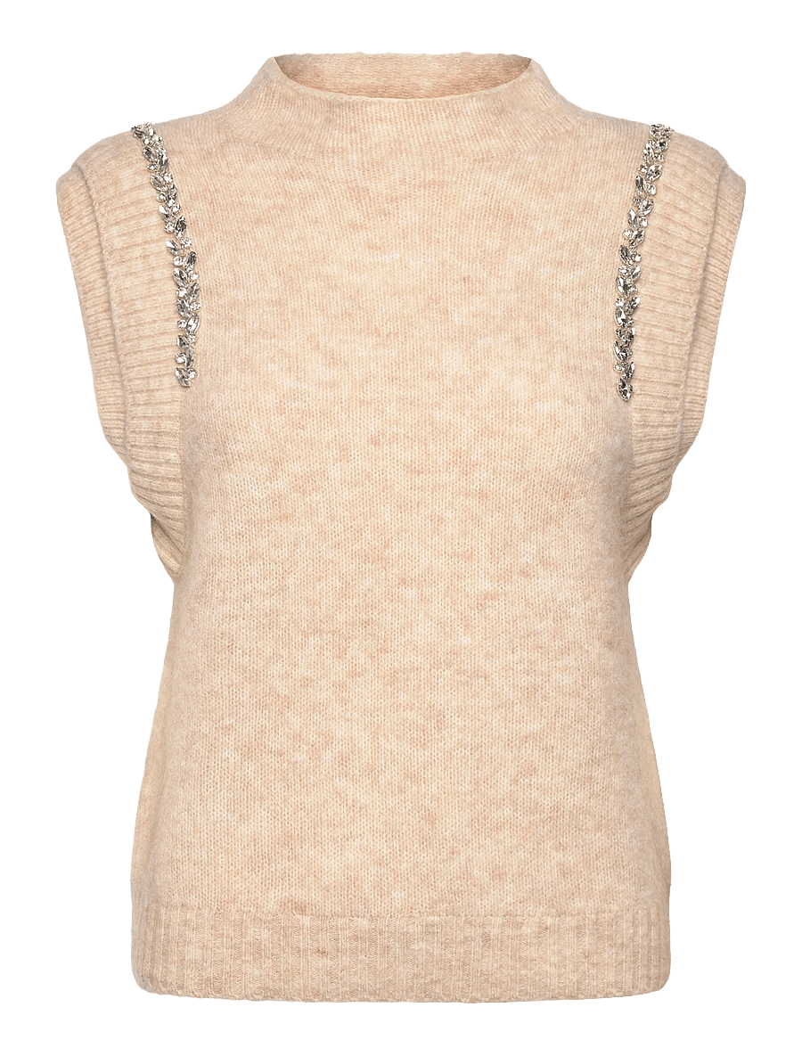 Copenhagen Muse - CMIBRA-WAISTCOAT - strickwesten - peyote - 0