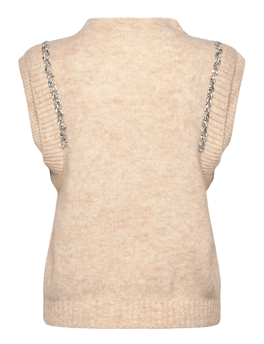 Copenhagen Muse - CMIBRA-WAISTCOAT - strickwesten - peyote - 1