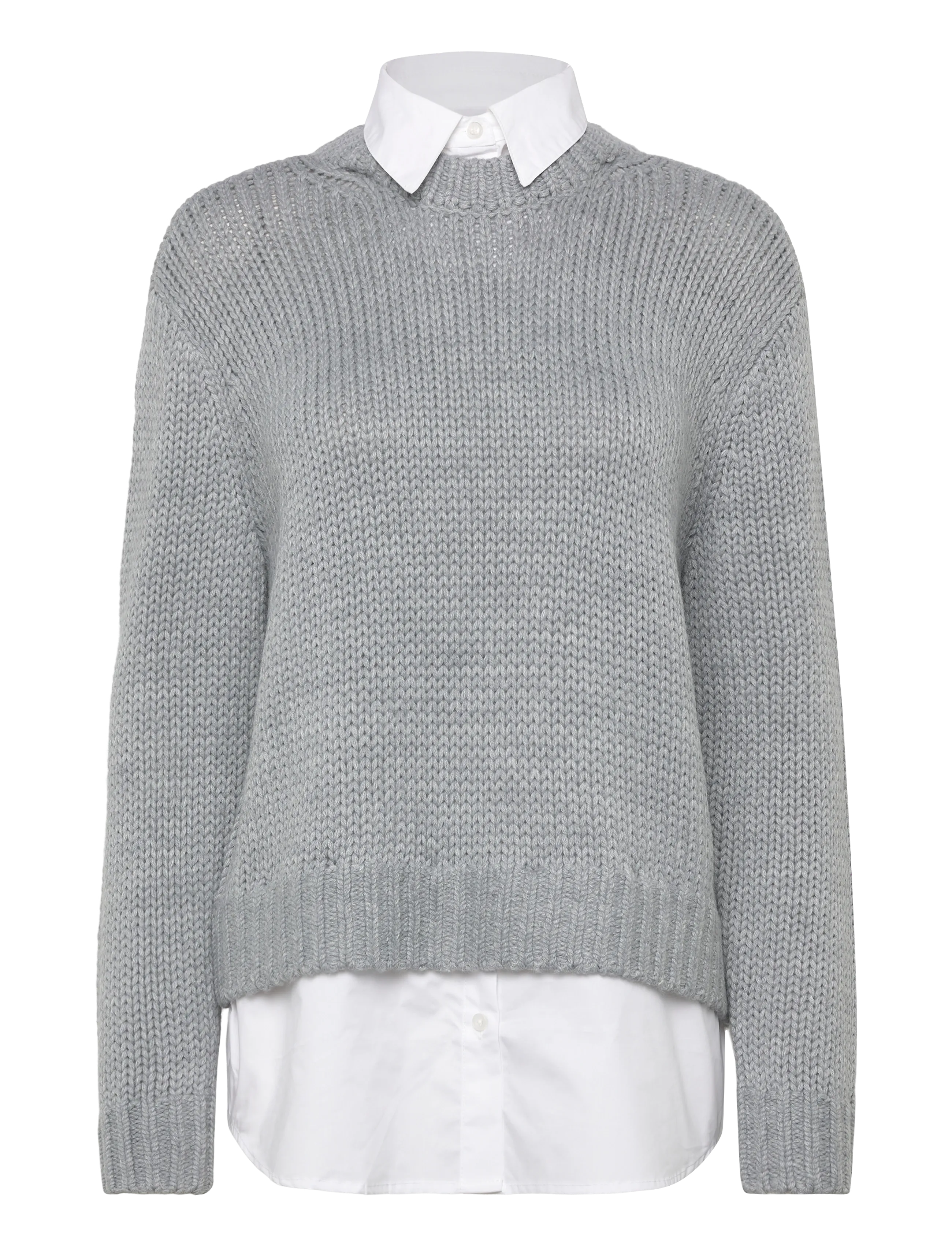 CMYASMIN-PULLOVER - LIGHT GREY MELANGE