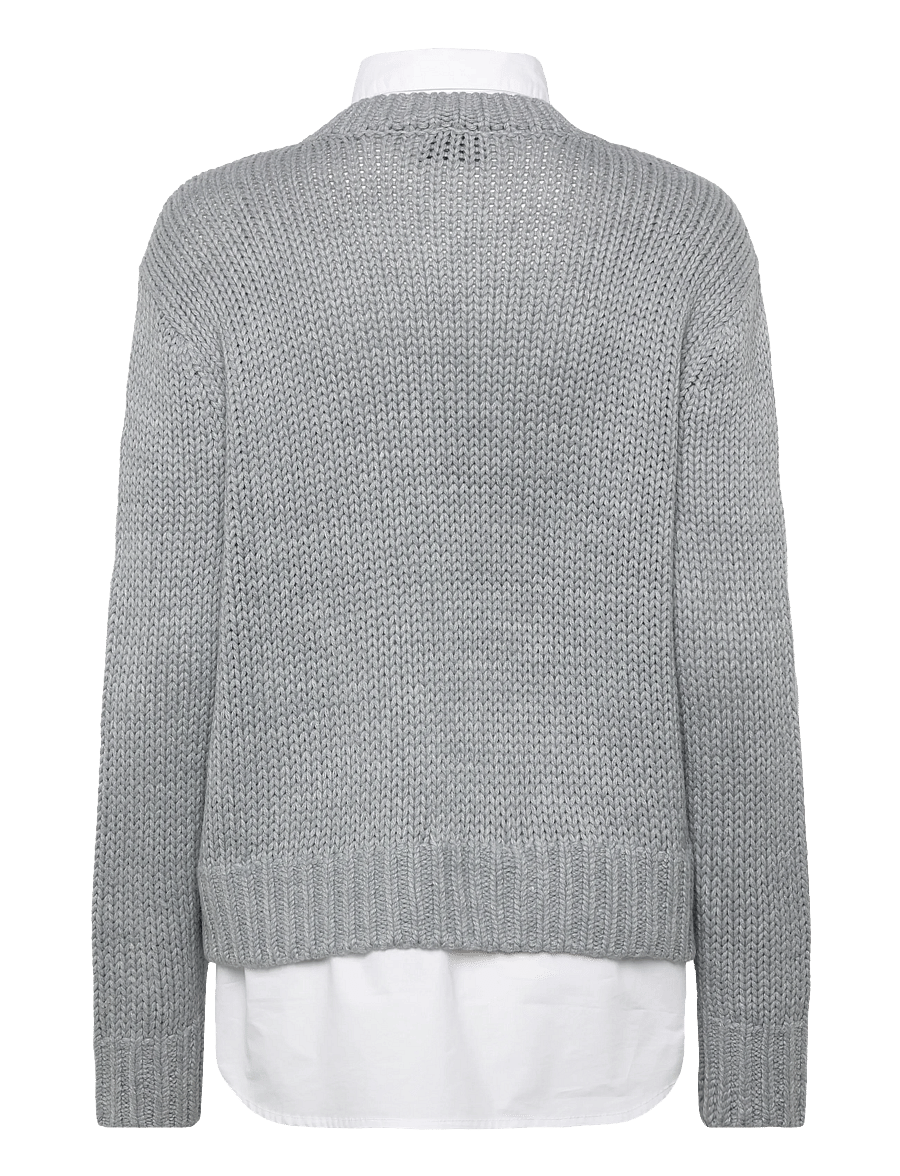 Copenhagen Muse - CMYASMIN-PULLOVER - pullover - light grey melange - 1