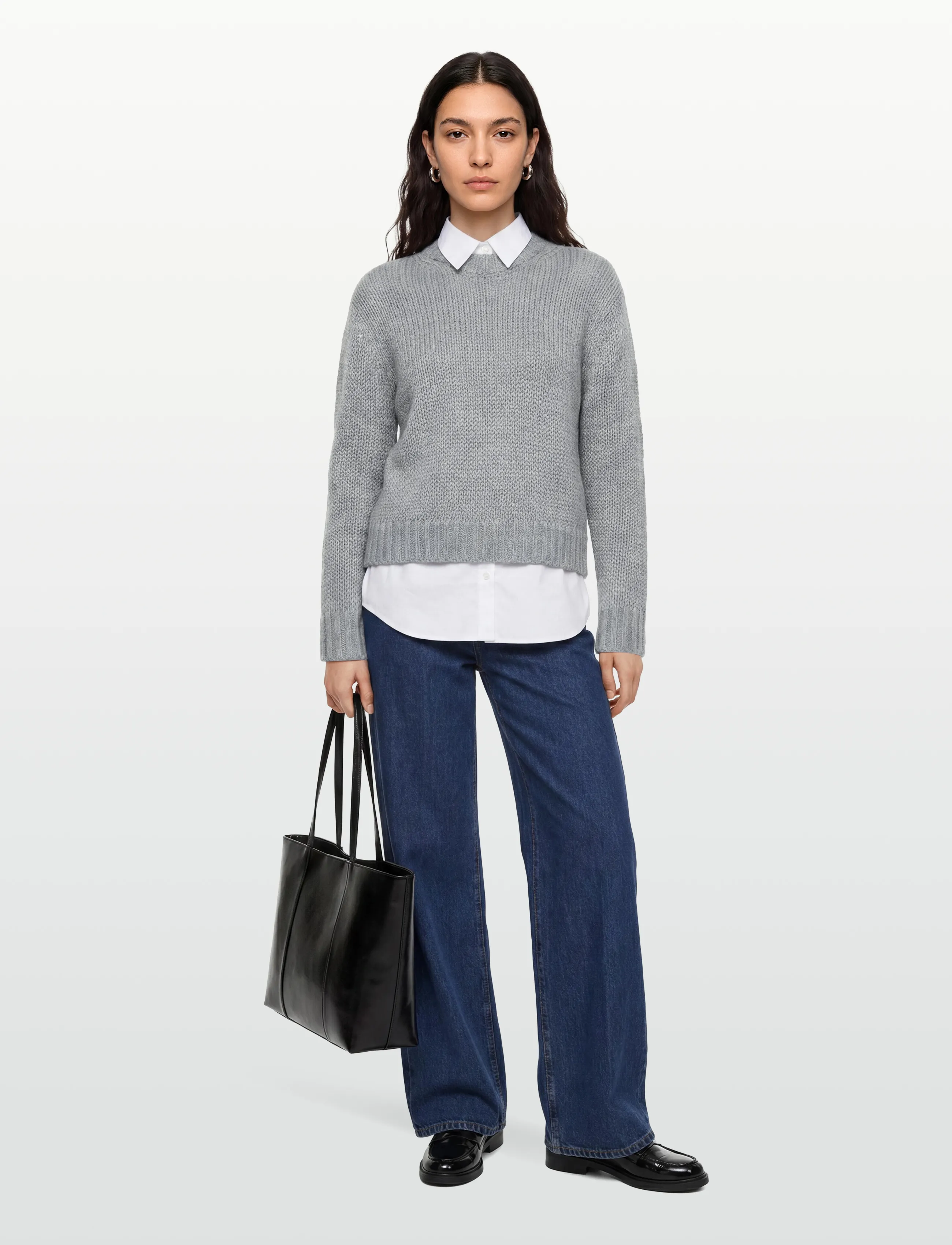 Copenhagen Muse cmyasmin-Pullover, XXS/XS, Grey, Strik > Trøjer, Dame