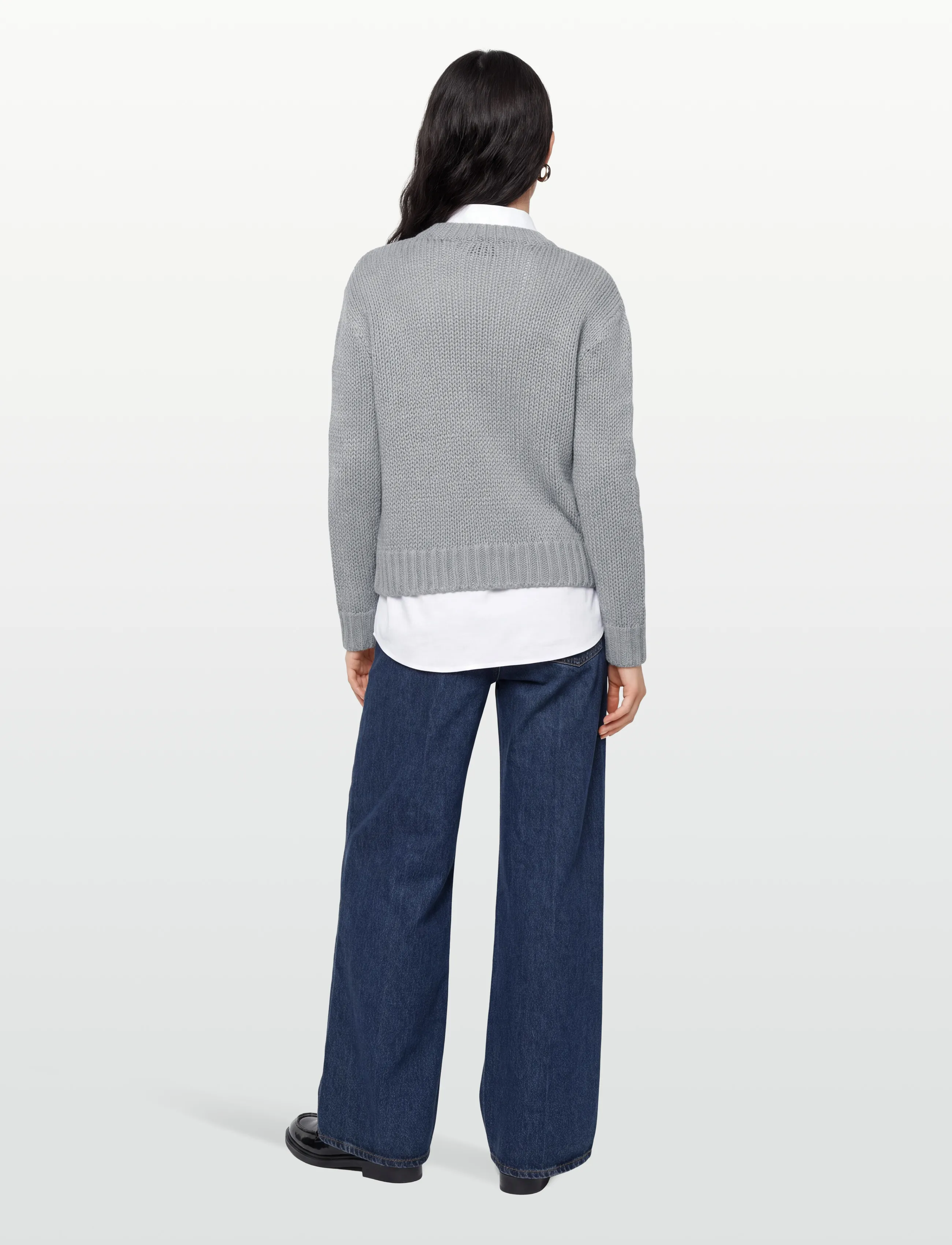 Copenhagen Muse - CMYASMIN-PULLOVER - trøjer - light grey melange - 5