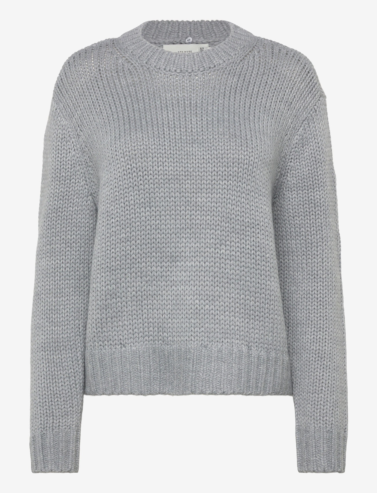 Copenhagen Muse - CMYASMIN-PULLOVER - striktrøjer - light grey melange - 2