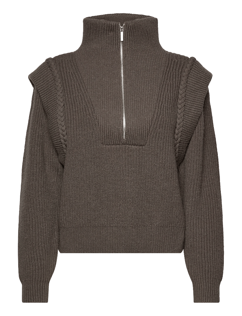 Copenhagen Muse - CMYARI-PULLOVER - rollkragenpullover - dark olive - 0