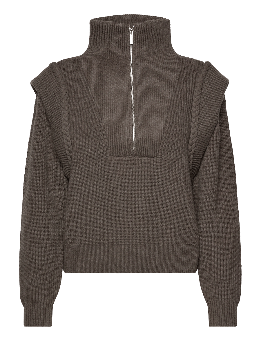Copenhagen Muse - CMYARI-PULLOVER - rollkragenpullover - dark olive - 0