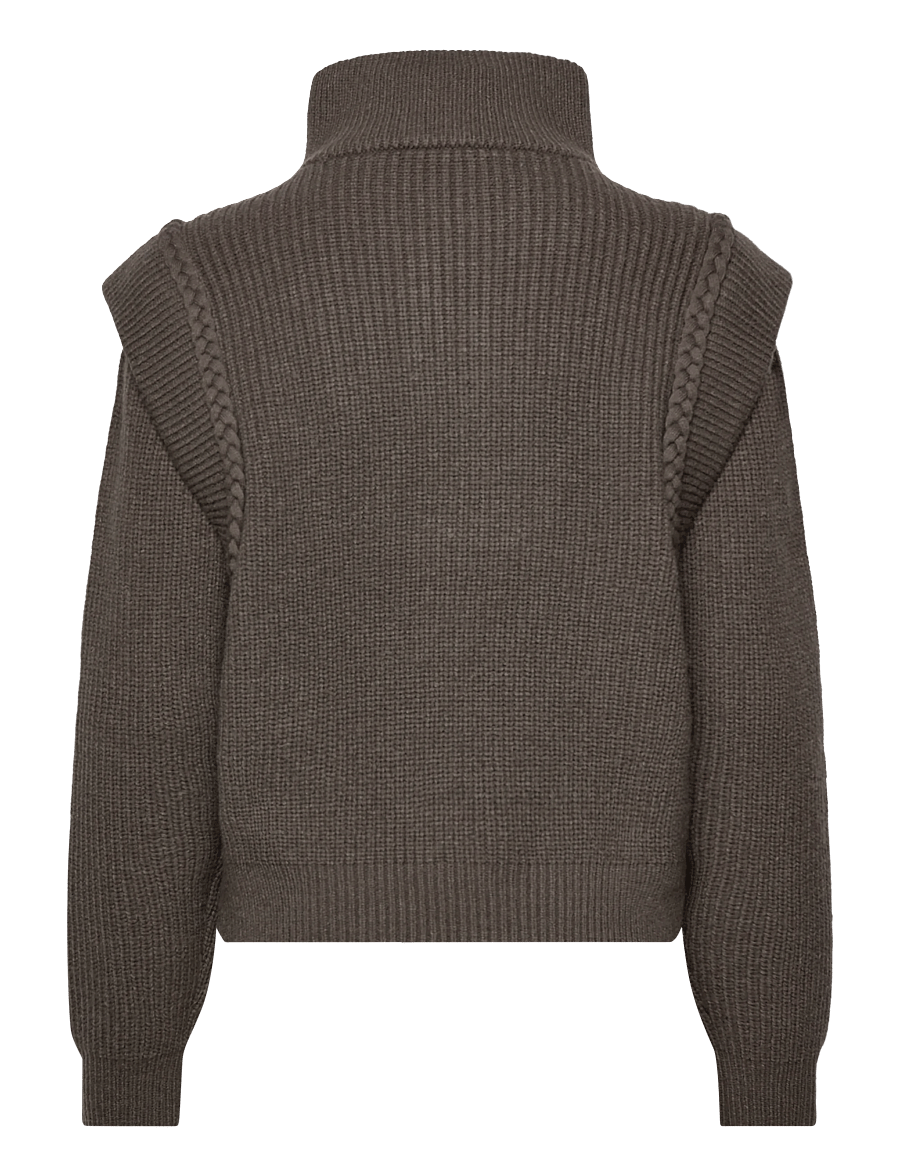 Copenhagen Muse - CMYARI-PULLOVER - rollkragenpullover - dark olive - 1