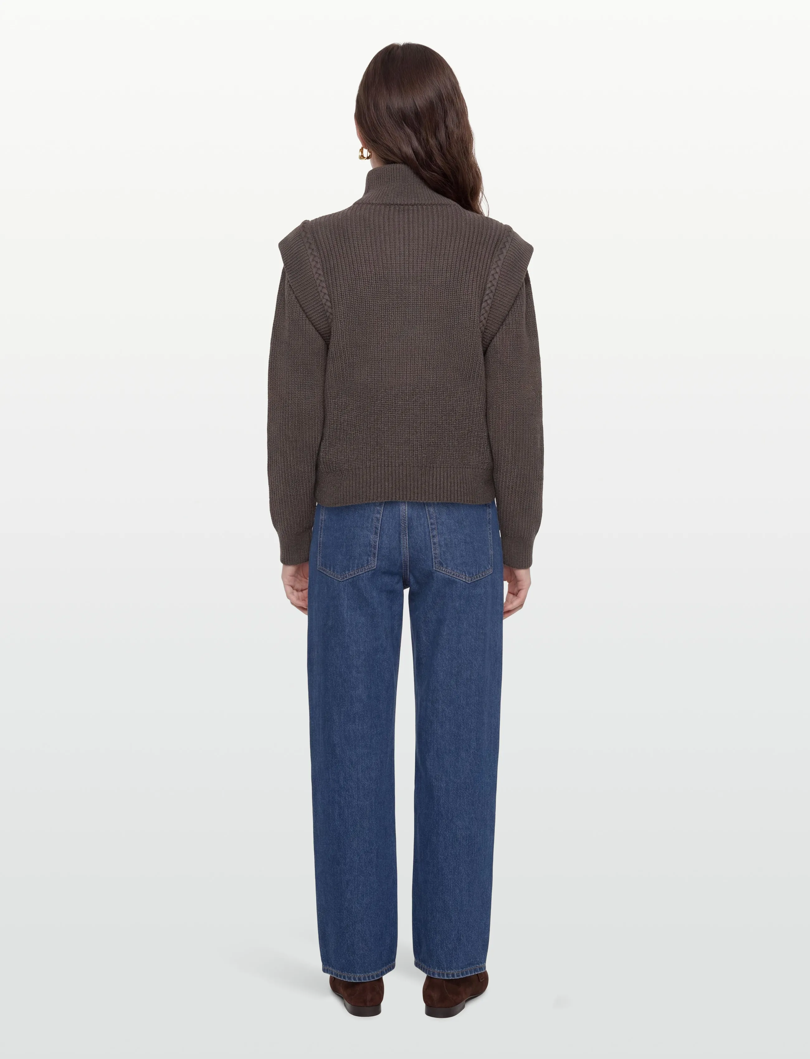 Copenhagen Muse - CMYARI-PULLOVER - pikéer - dark olive - 4