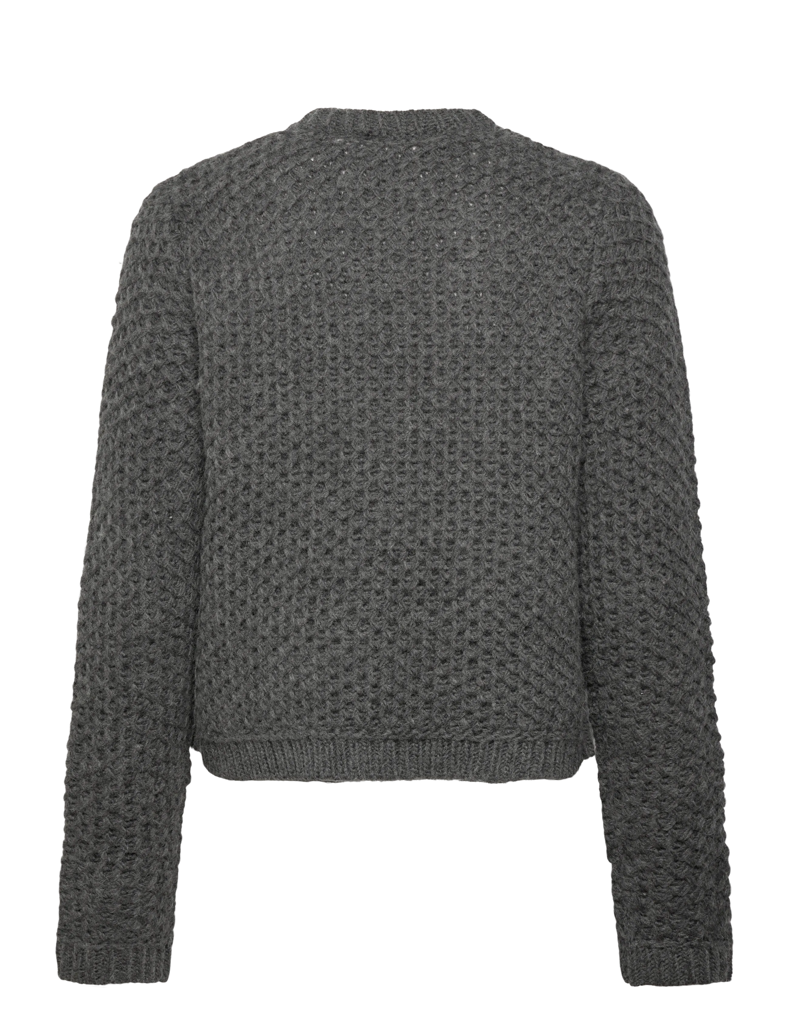 Copenhagen Muse - CMCOLETTE-CARDIGAN - kardiganid - dark grey melange - 1
