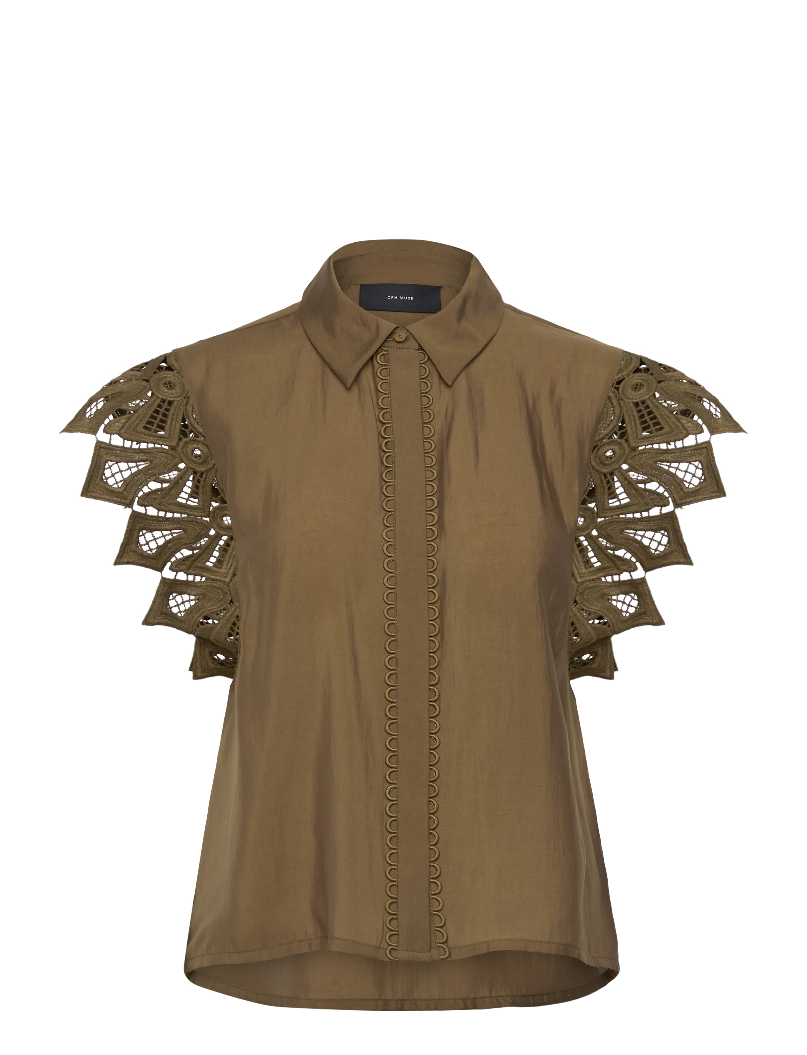 Copenhagen Muse - CMMOLLY-SHIRT - military olive - 1