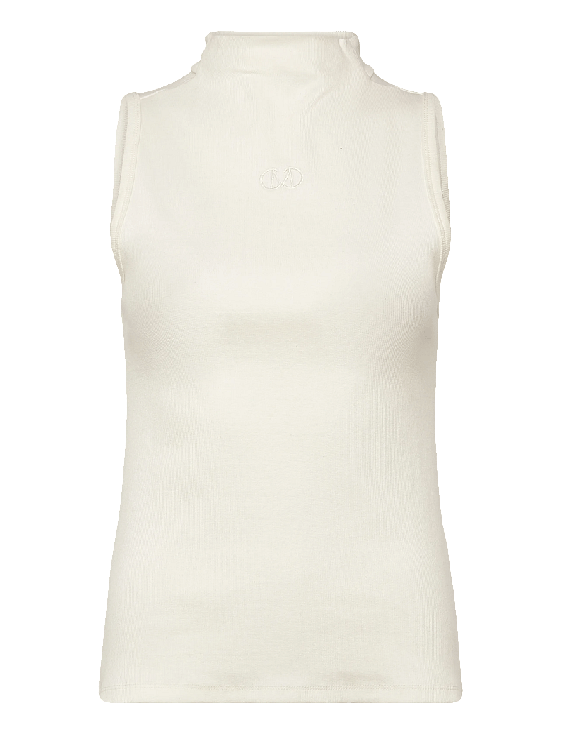 Copenhagen Muse - CMSIV-TOP is a tight-fitting top in a thick and stretchy material with a ribbed - tanktops - jet stream - 0