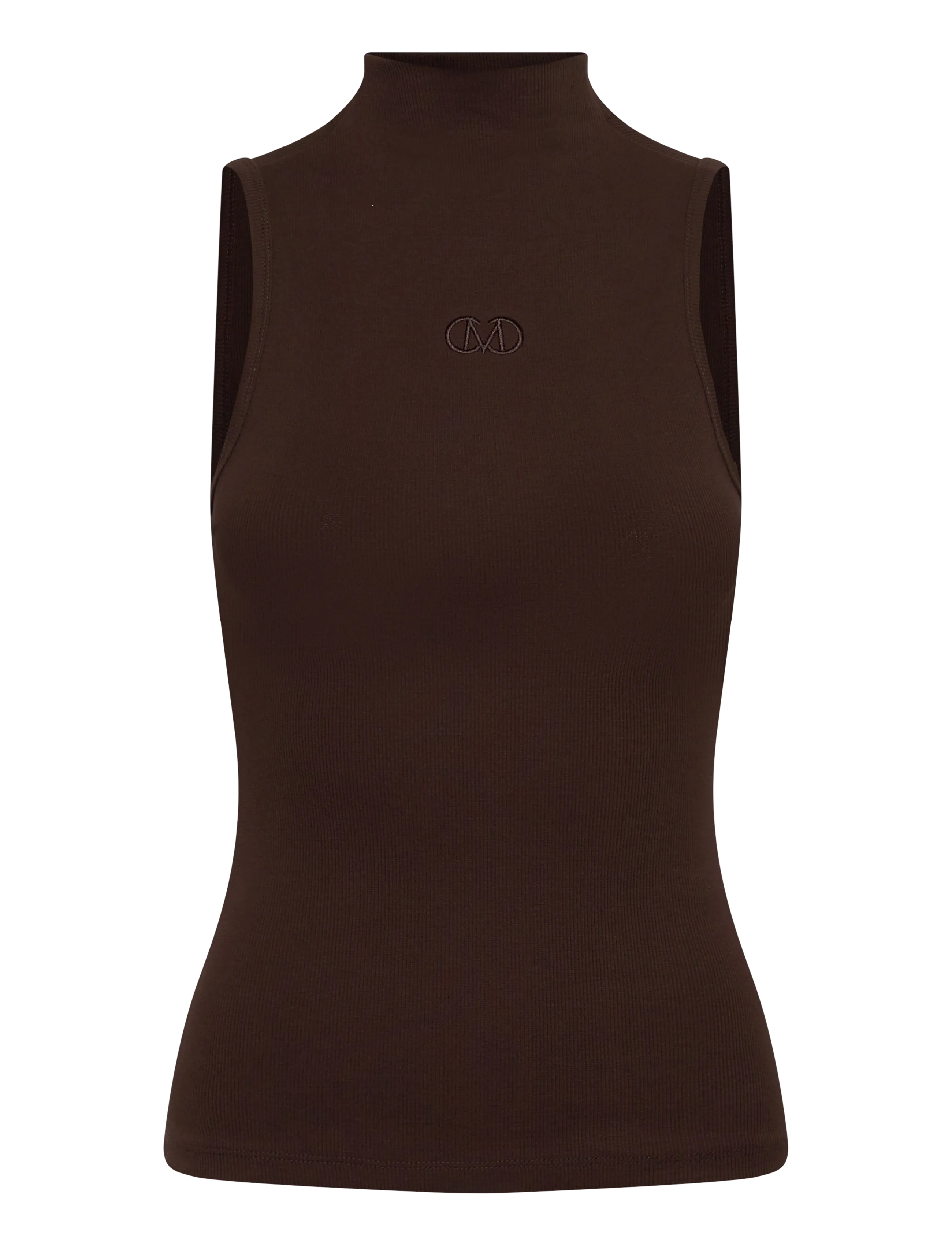 Copenhagen Muse CMSIV-TOP is a tight-fitting top in a thick and stretchy material with a ribbed - Kleidung - MOLÉ / black