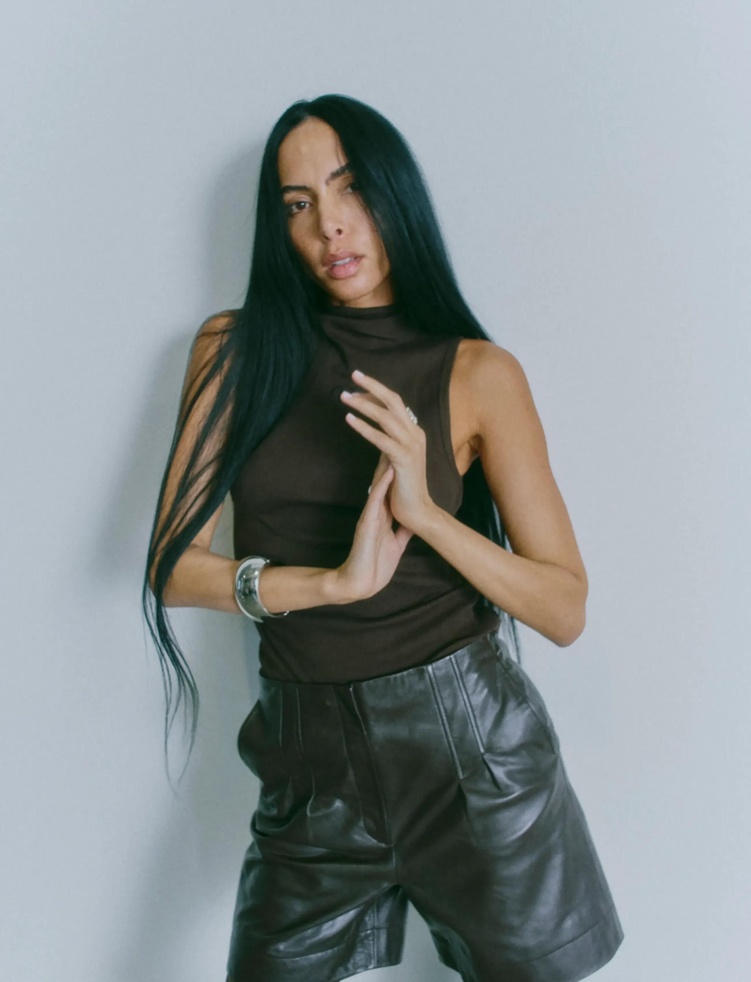 Copenhagen Muse - CMSIV-TOP is a tight-fitting top in a thick and stretchy material with a ribbed - Ärmellose tops - molÉ - 4