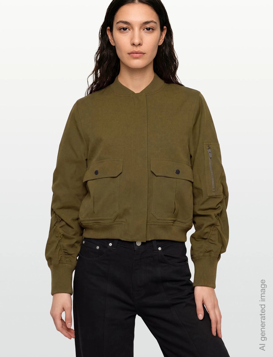 Copenhagen Muse - CMTAILOR-JACKET - forårsjakker - dark olive - 3