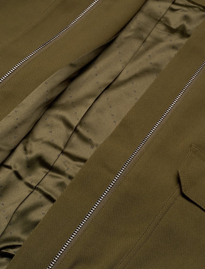 Copenhagen Muse - CMTAILOR-JACKET is a bomber jacket in a premium material with a logo printed lin - tunna jackor - dark olive - 4