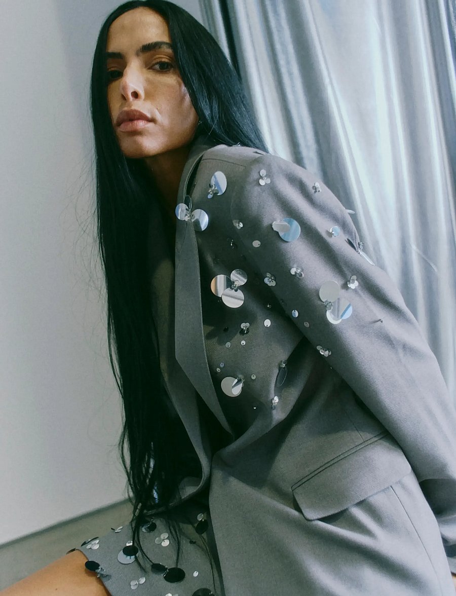 Copenhagen Muse - CMTAILOR-BLAZER - vienrindas žaketes - light grey melange - 4