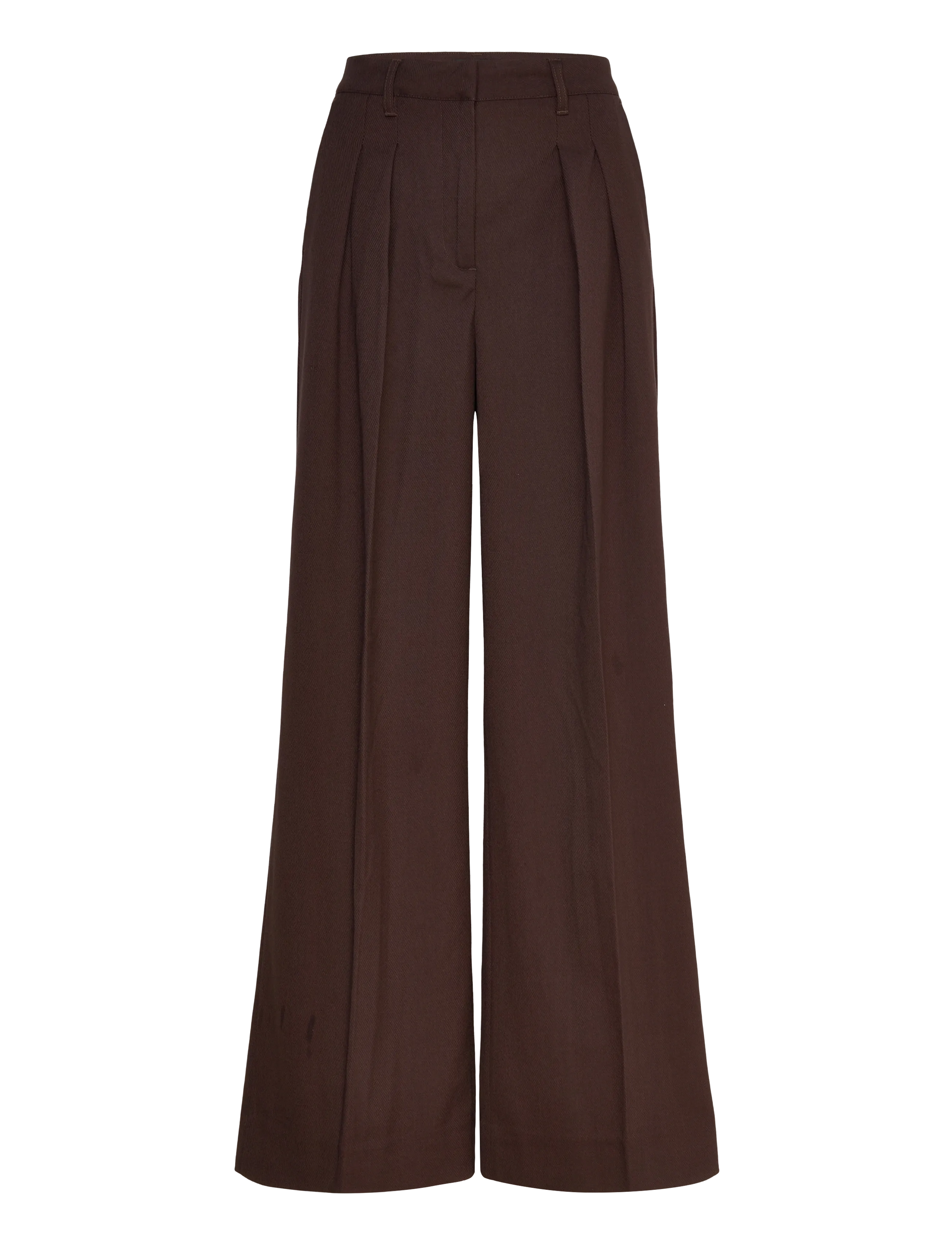 COPENHAGEN MUSE Cmtailor-Hosen Is A Pair Of High Waisted Hosen In A Premium Material With A Conc Braun - S - Damen