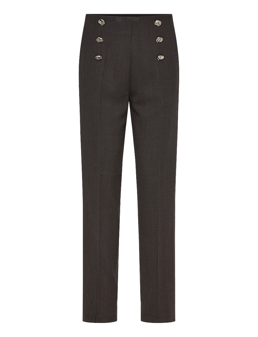Copenhagen Muse - CMTAILOR-PANTS - habitbukser - black w. dark grey melange - 1