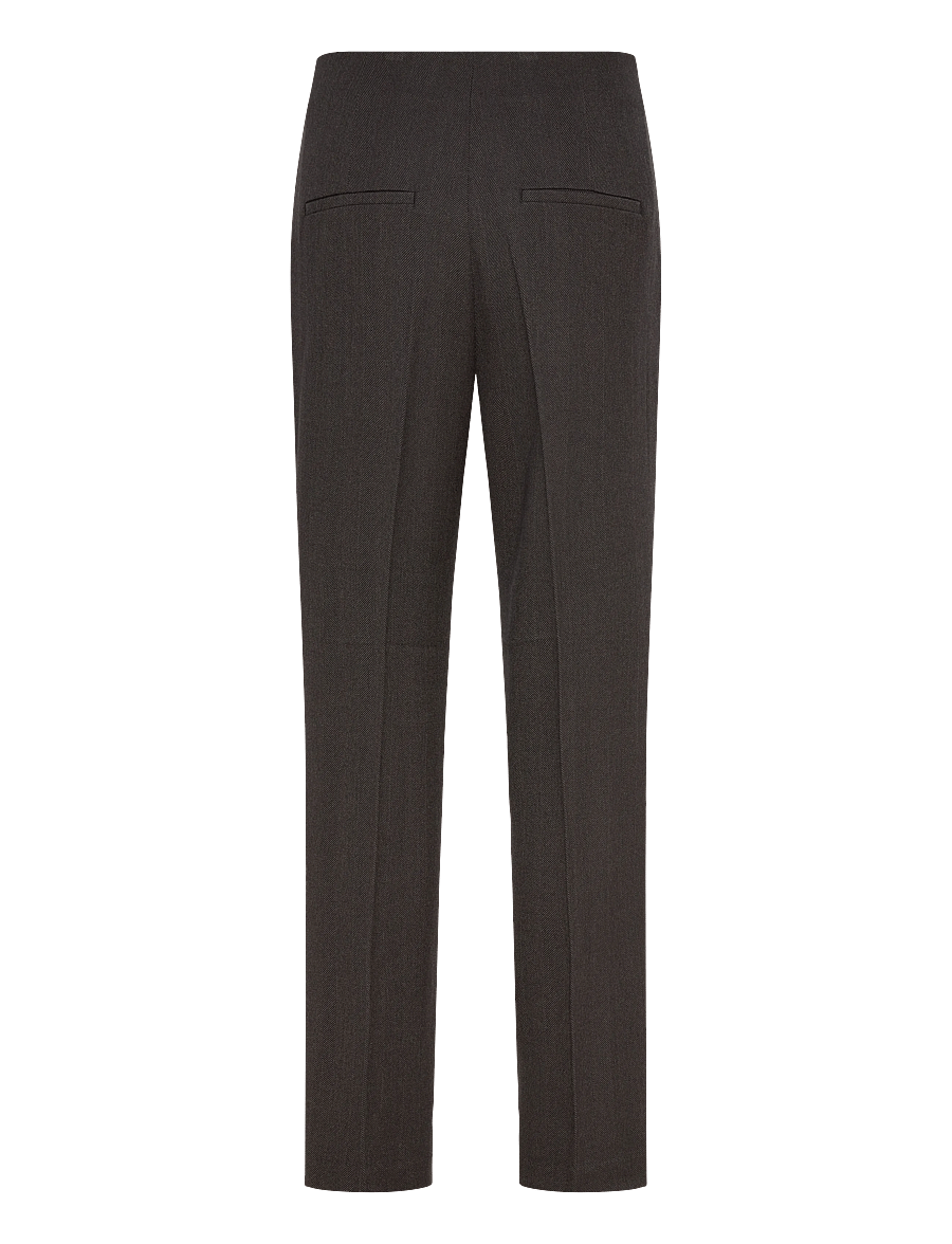 Copenhagen Muse - CMTAILOR-PANTS - habitbukser - black w. dark grey melange - 2