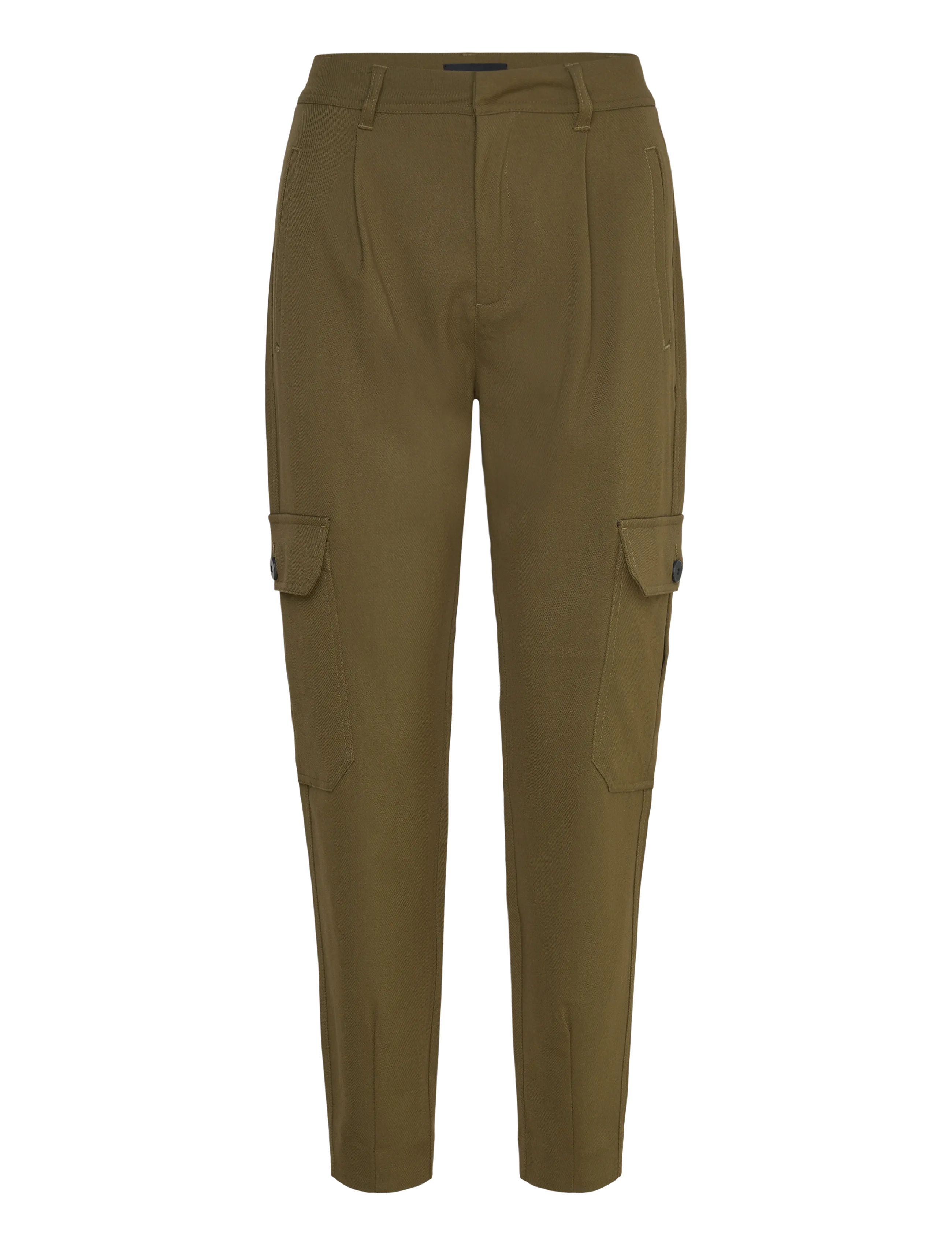 Copenhagen Muse CMTAILOR-PANTS - Trousers - DARK OLIVE / green