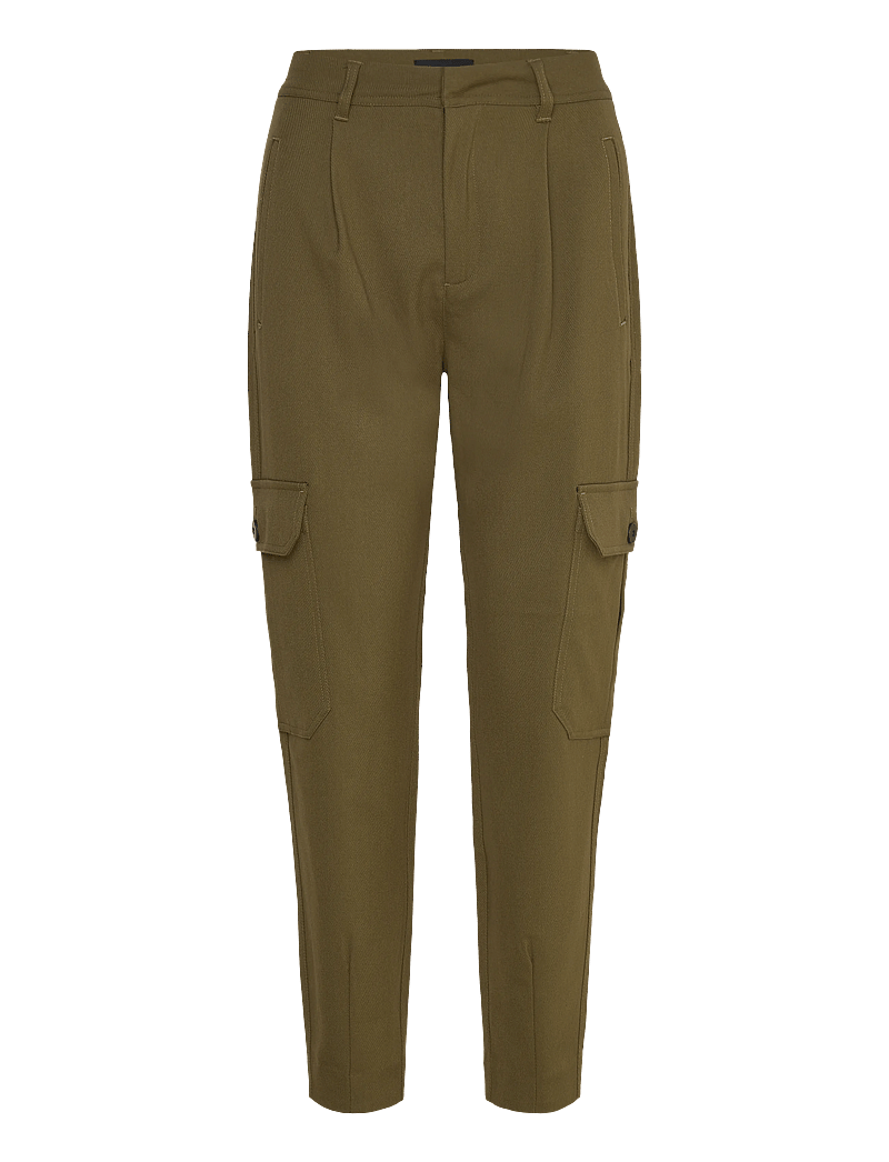 Copenhagen Muse - CMTAILOR-PANTS - cargo-housut - dark olive - 1
