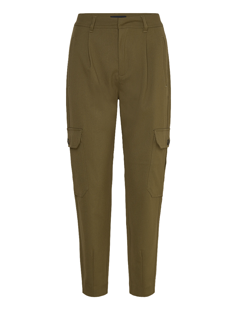 Copenhagen Muse - CMTAILOR-PANTS - pantalon cargo - dark olive - 1
