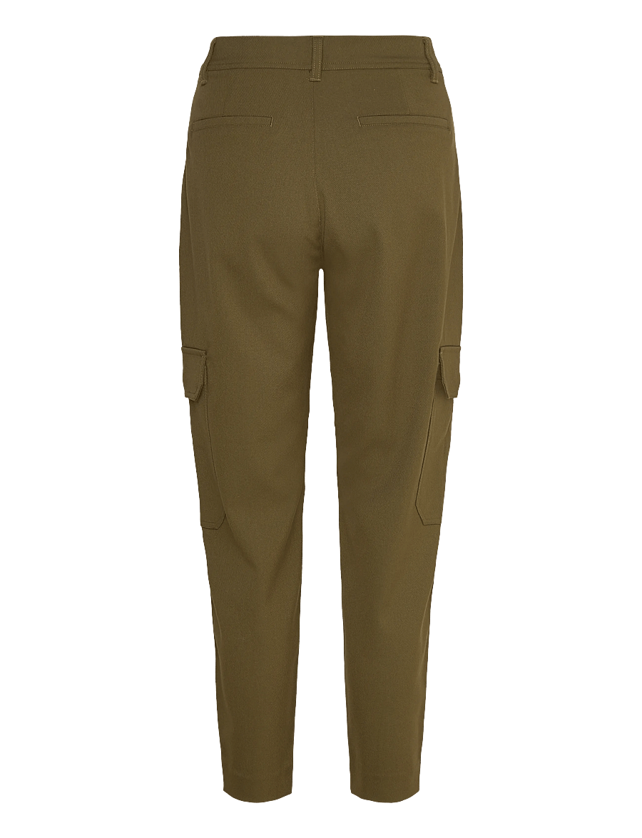 Copenhagen Muse - CMTAILOR-PANTS - pantalon cargo - dark olive - 2