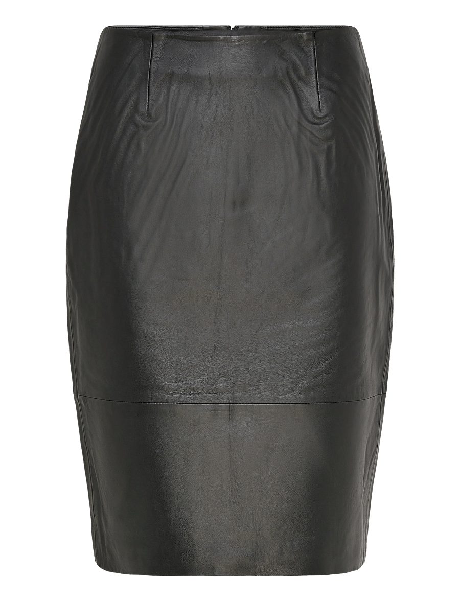 Copenhagen Muse - CMBARON-SKIRT - nahkseelikud - black - 1