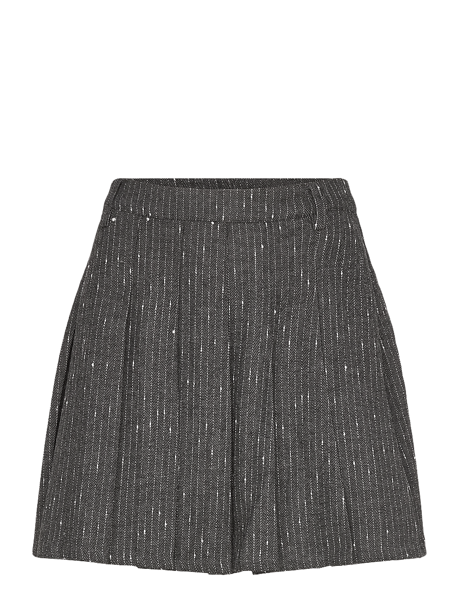 Copenhagen Muse - CMTRINA-SKIRT - kurze röcke - medium grey mlg. - 1
