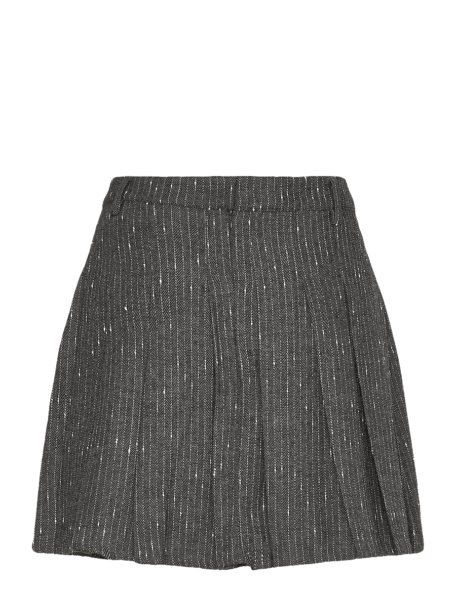 Copenhagen Muse - CMTRINA-SKIRT - kurze röcke - medium grey mlg. - 2