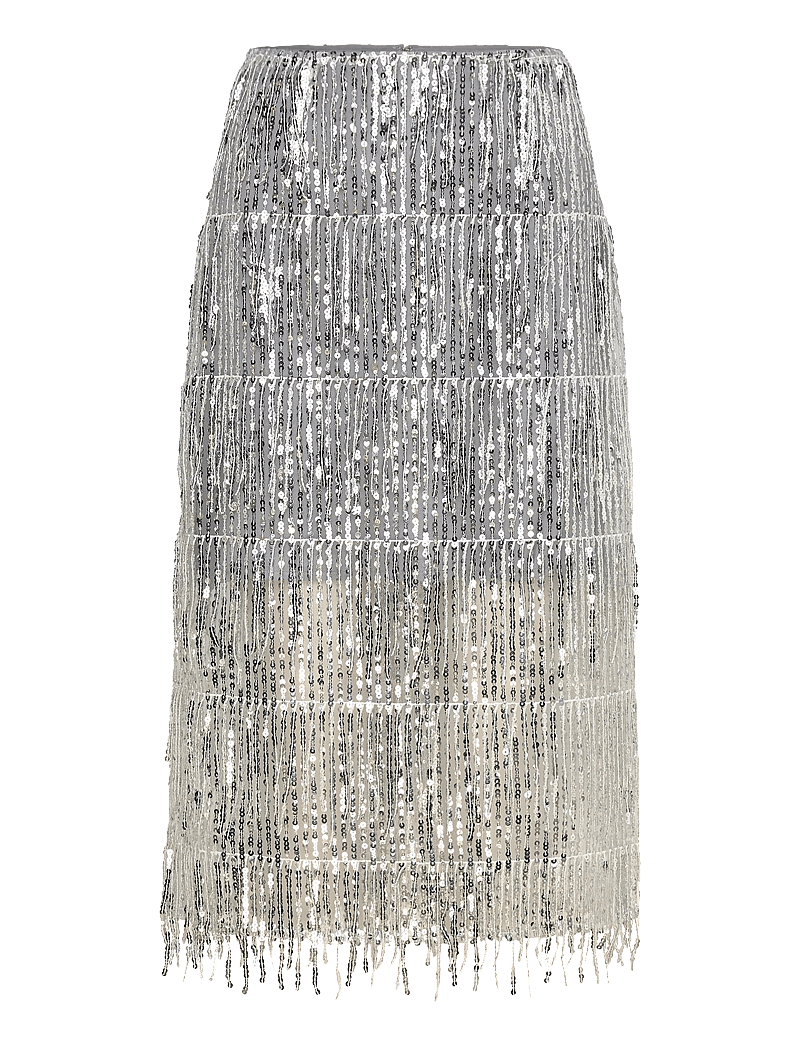 Copenhagen Muse - CMSEQUOIA-SKIRT - maxikjolar - silver - 0