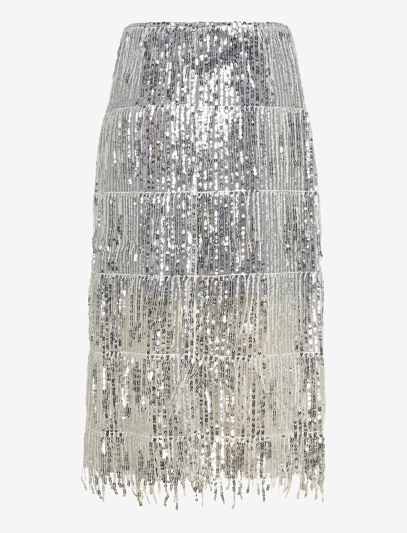 Copenhagen Muse - CMSEQUOIA-SKIRT - maxikjolar - silver - 1