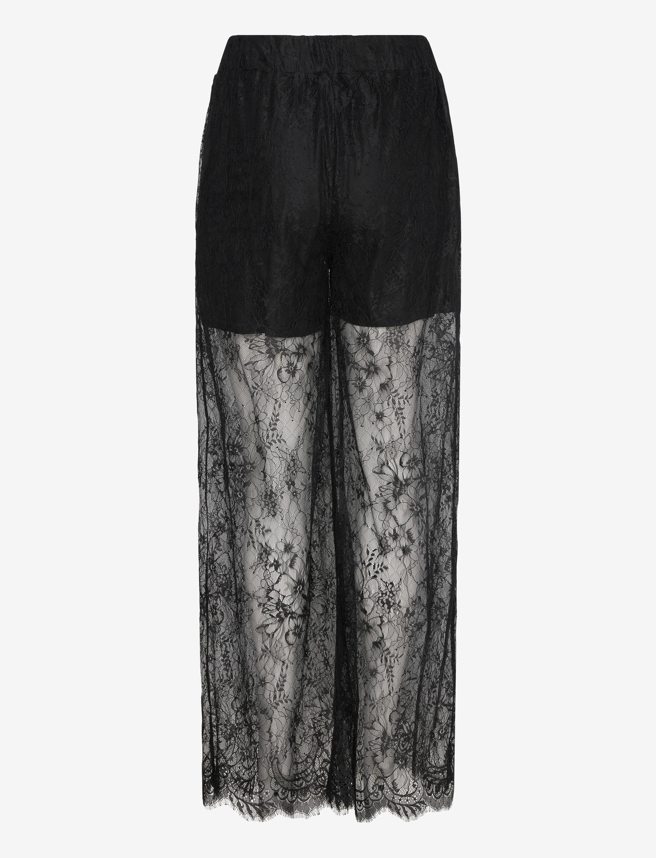 Copenhagen Muse - CMLEA-PANTS - bukser med brede ben - black - 2