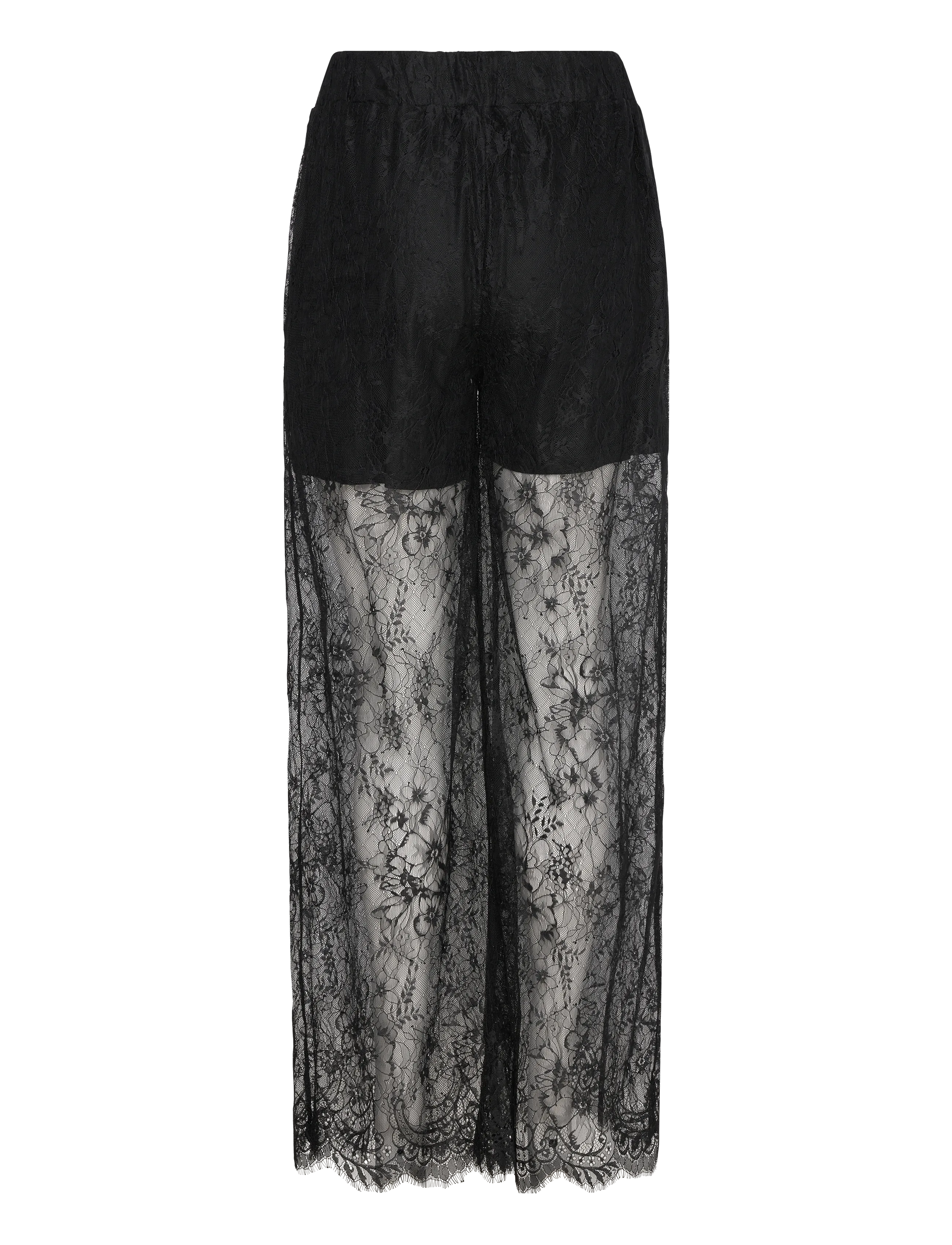 Copenhagen Muse - CMLEA-PANTS - laia säärega püksid - black - 2