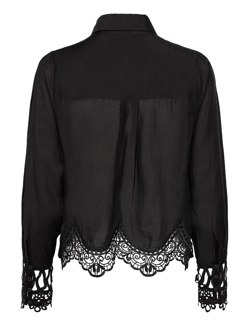 Copenhagen Muse - CMMOLLY-SHIRT - langärmlige hemden - black - 1