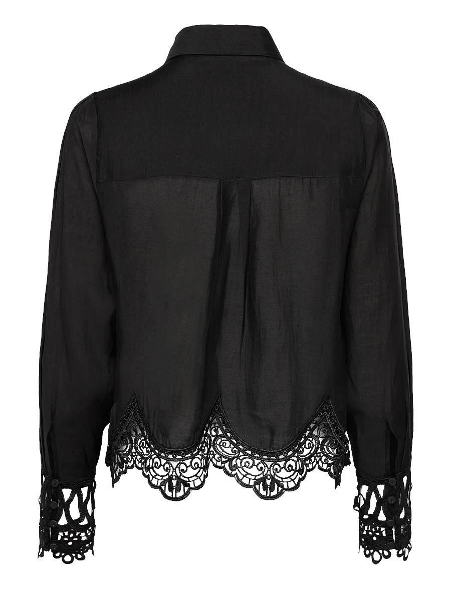 Copenhagen Muse - CMMOLLY-SHIRT - chemises à manches longues - black - 1