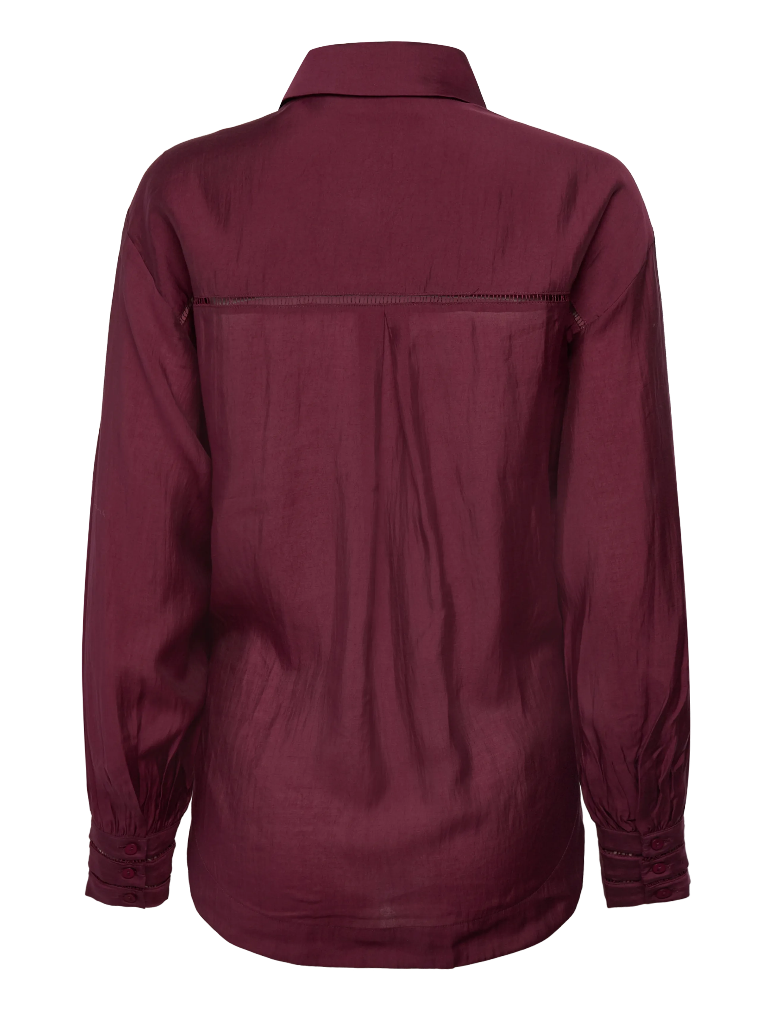 Copenhagen Muse - CMMOLLY-SHIRT - chemises à manches longues - windsor wine - 1