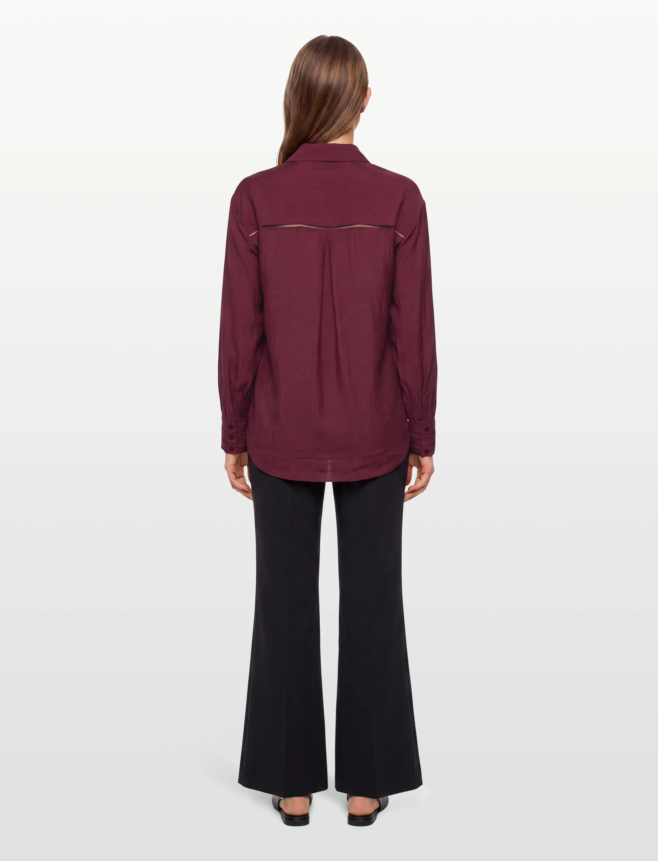 Copenhagen Muse - CMMOLLY-SHIRT - langärmlige hemden - windsor wine - 4
