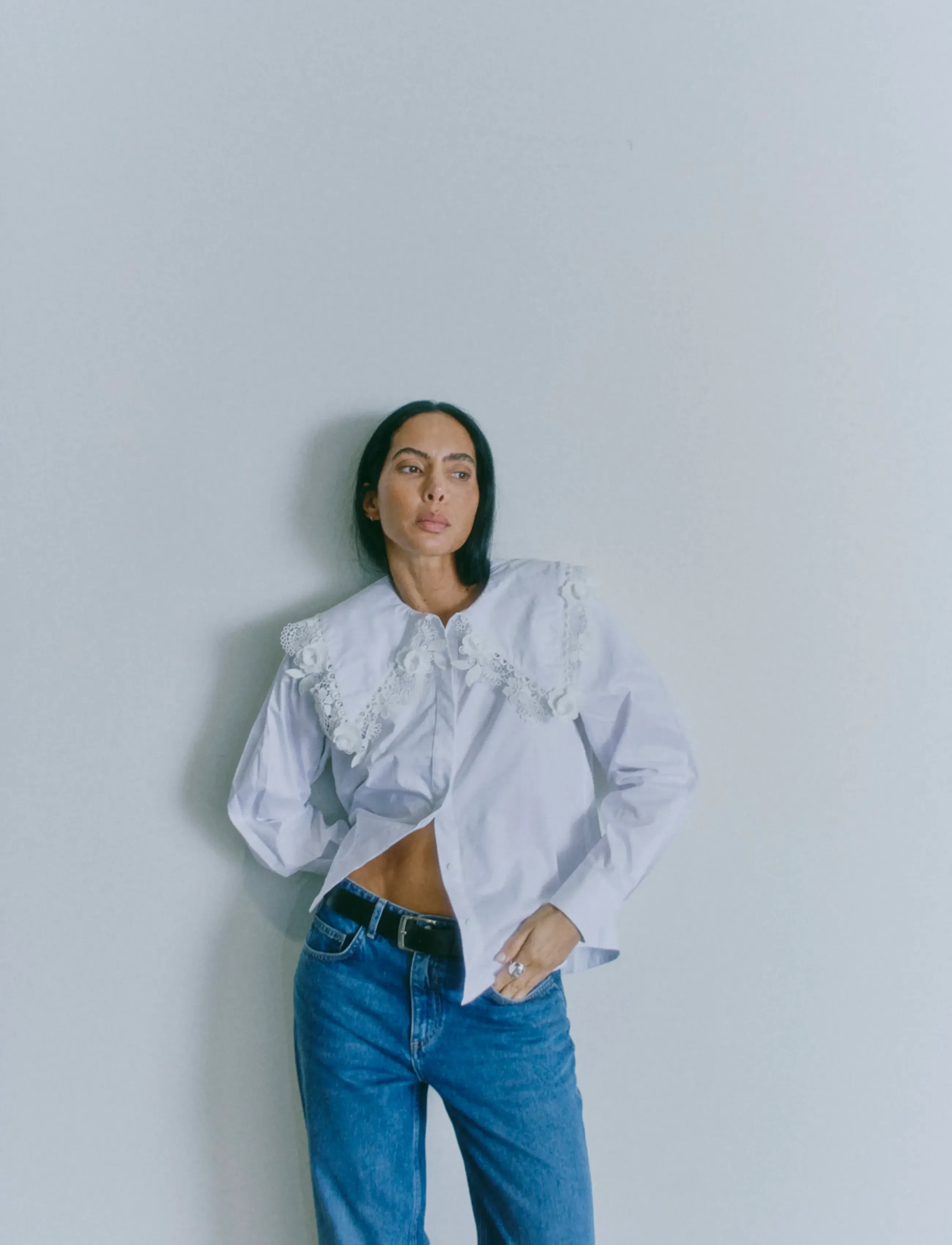 Copenhagen Muse CMSHIRLEY-SHIRT - Pluusid ja särgid - BRIGHT WHITE / white