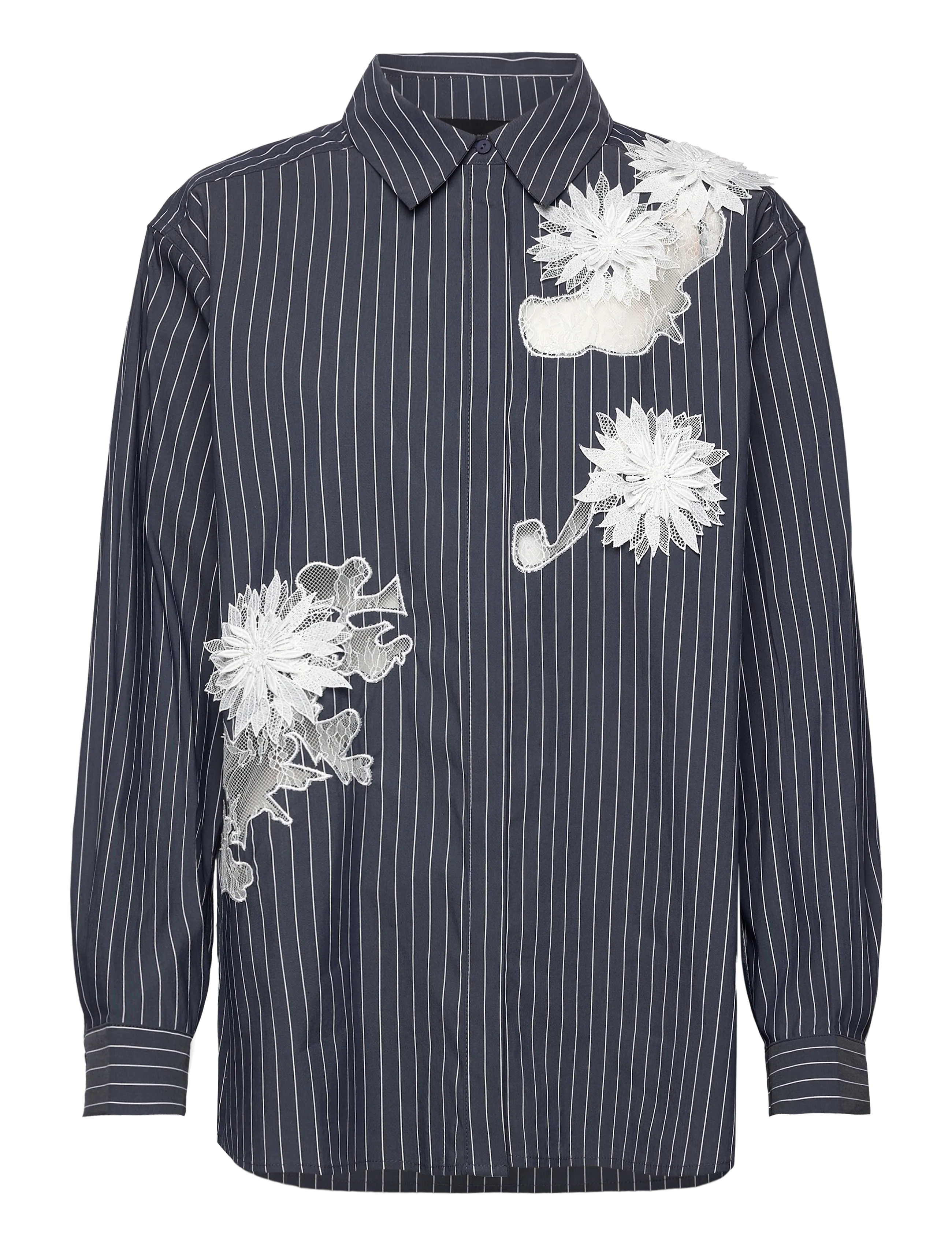 Copenhagen Muse CMSHIR-SHIRT - Bluser - DARK GREY / navy