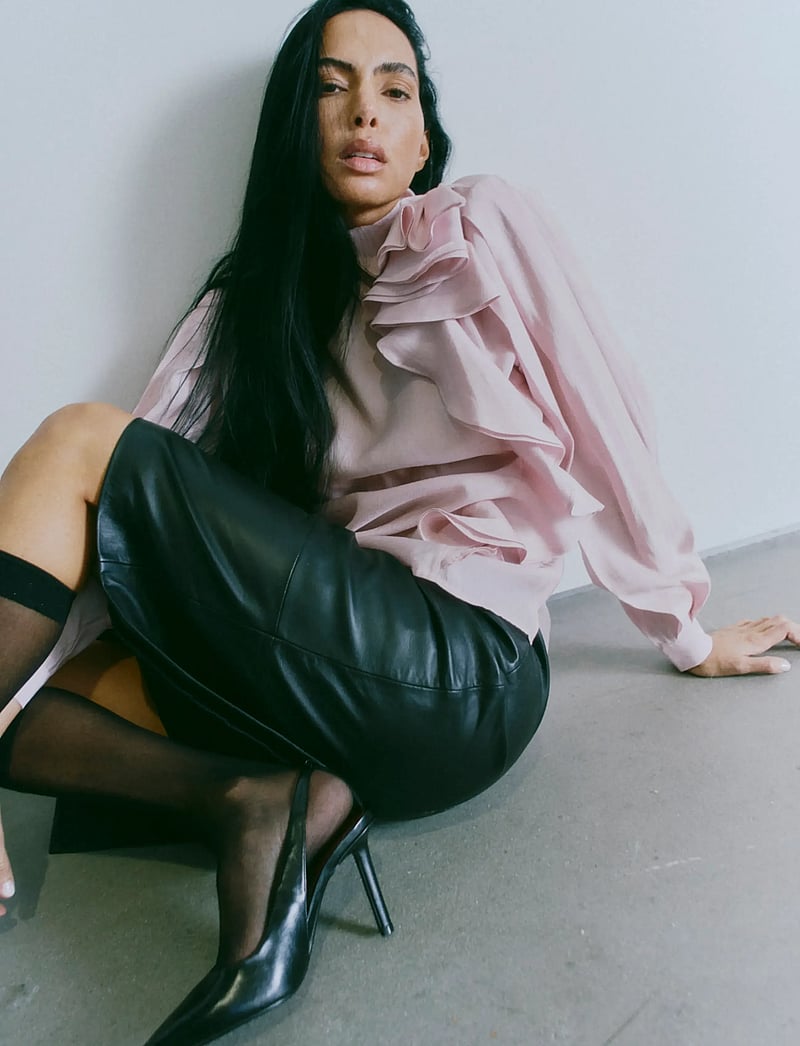 Copenhagen Muse - CMMOLLY-BLOUSE - langärmlige blusen - burnished lilac - 0