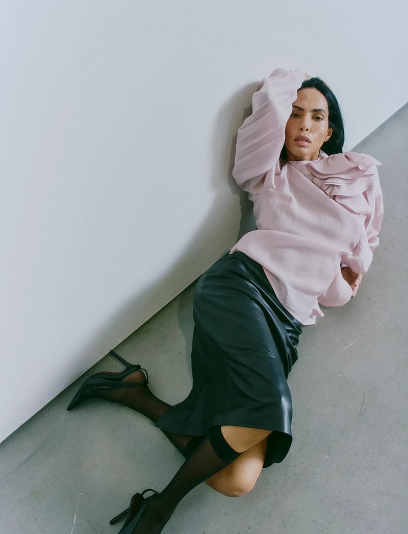 Copenhagen Muse - CMMOLLY-BLOUSE - langärmlige blusen - burnished lilac - 4