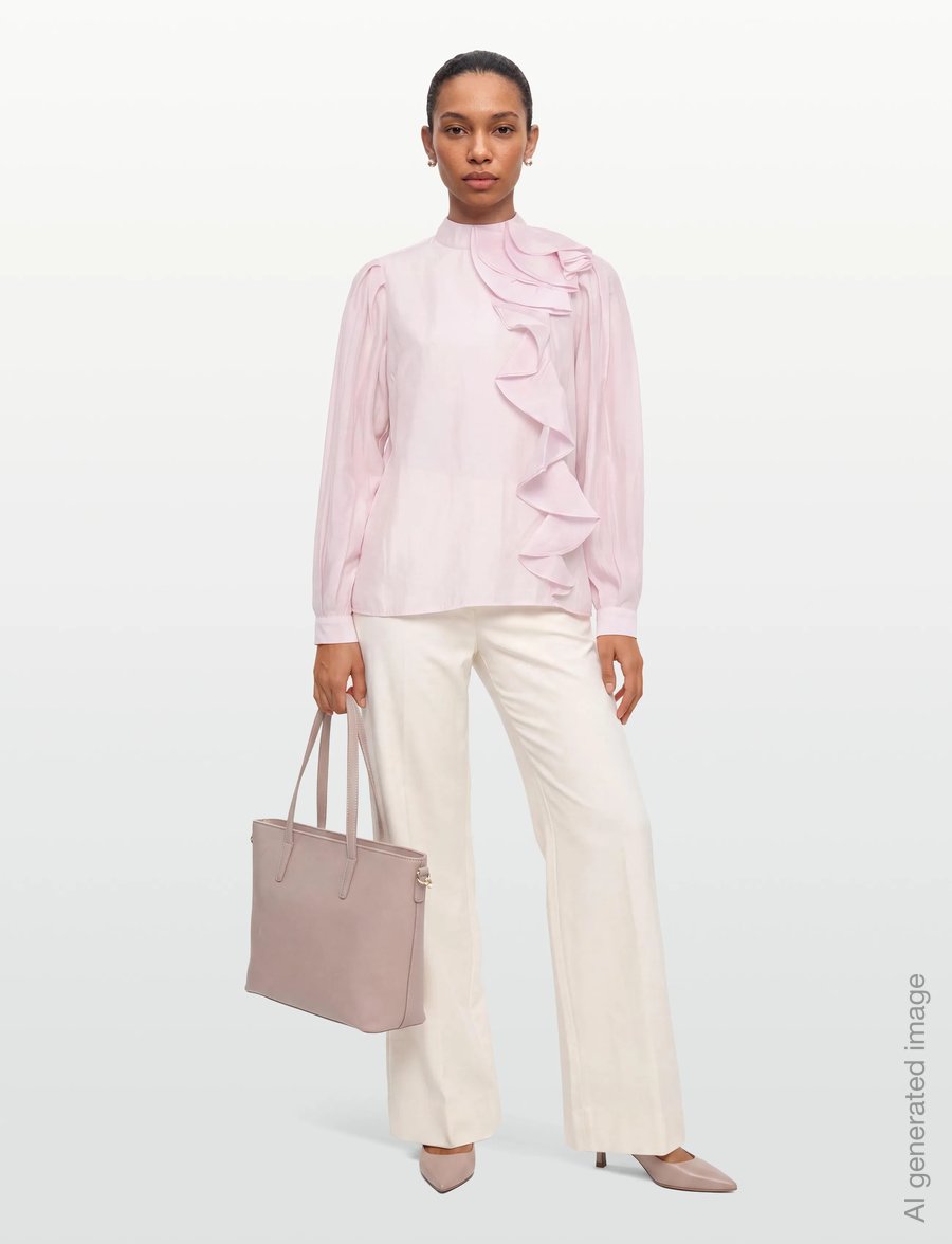 Copenhagen Muse - CMMOLLY-BLOUSE - long sleeved blouses - orchid ice - 0