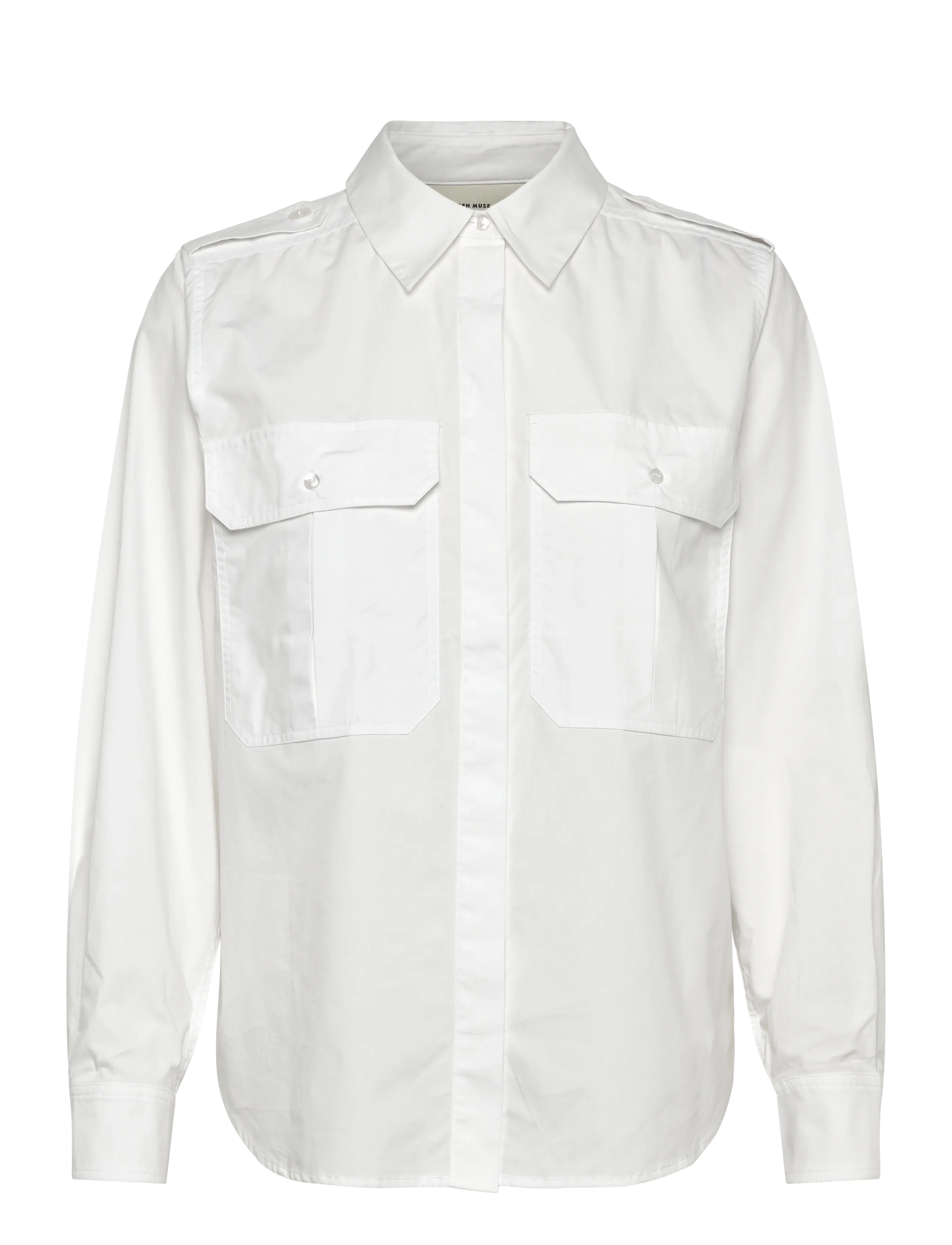 Copenhagen Muse CMCRIPS-SHIRT - Tøj - BRIGHT WHITE / white