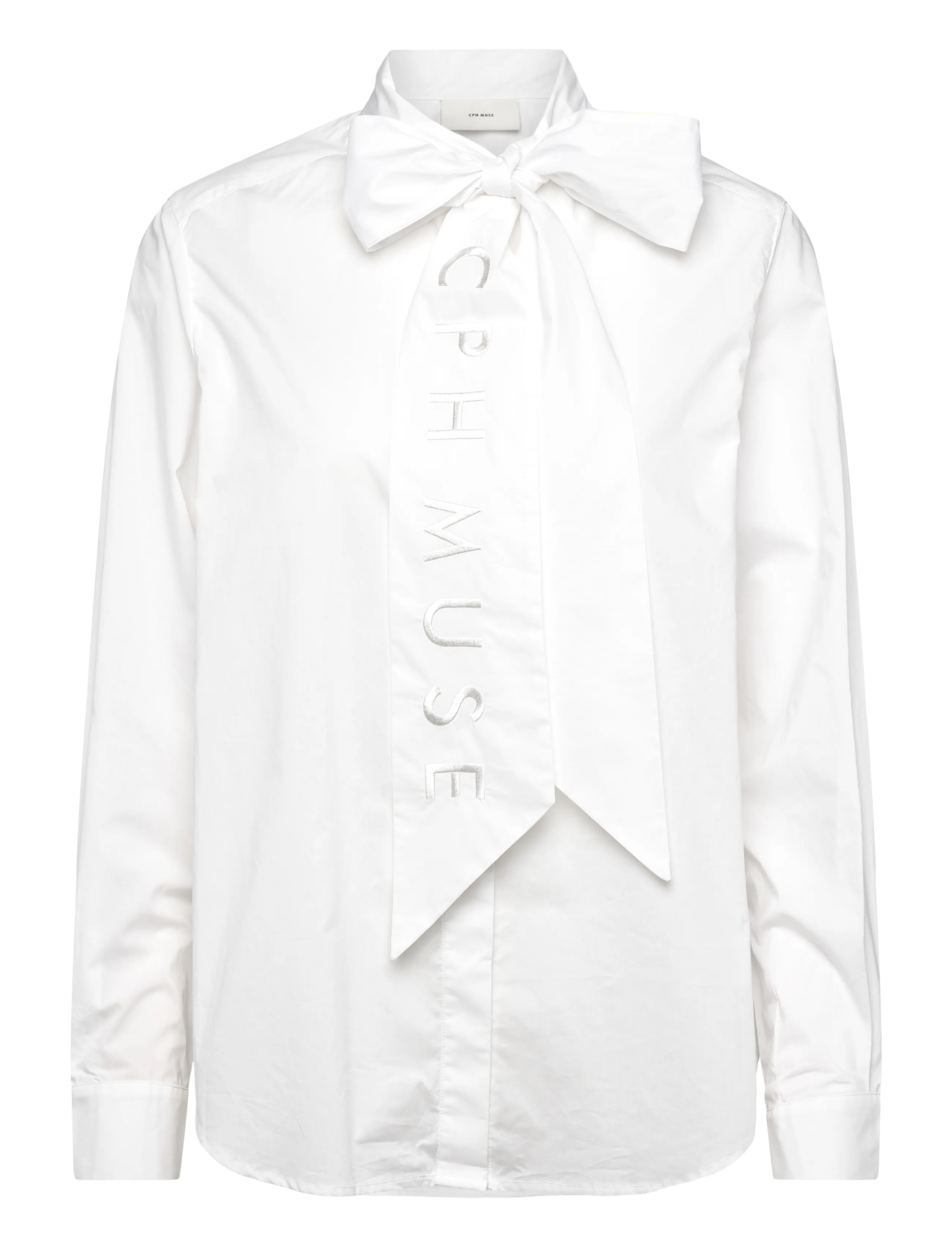 COPENHAGEN MUSE Cmpoplin-Shirt Weiß - L - Damen
