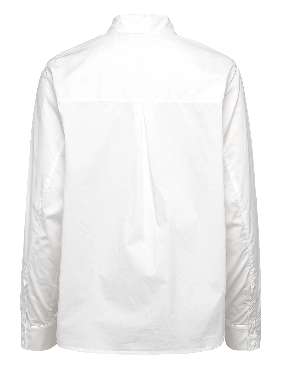 Copenhagen Muse - CMPOPLIN-SHIRT - chemises à manches longues - bright white - 1