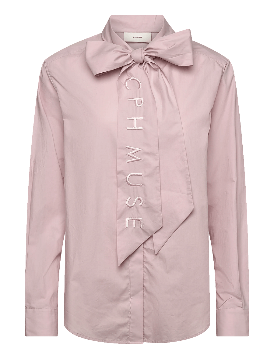 Copenhagen Muse - CMPOPLIN-SHIRT - chemises à manches longues - burnished lilac - 0