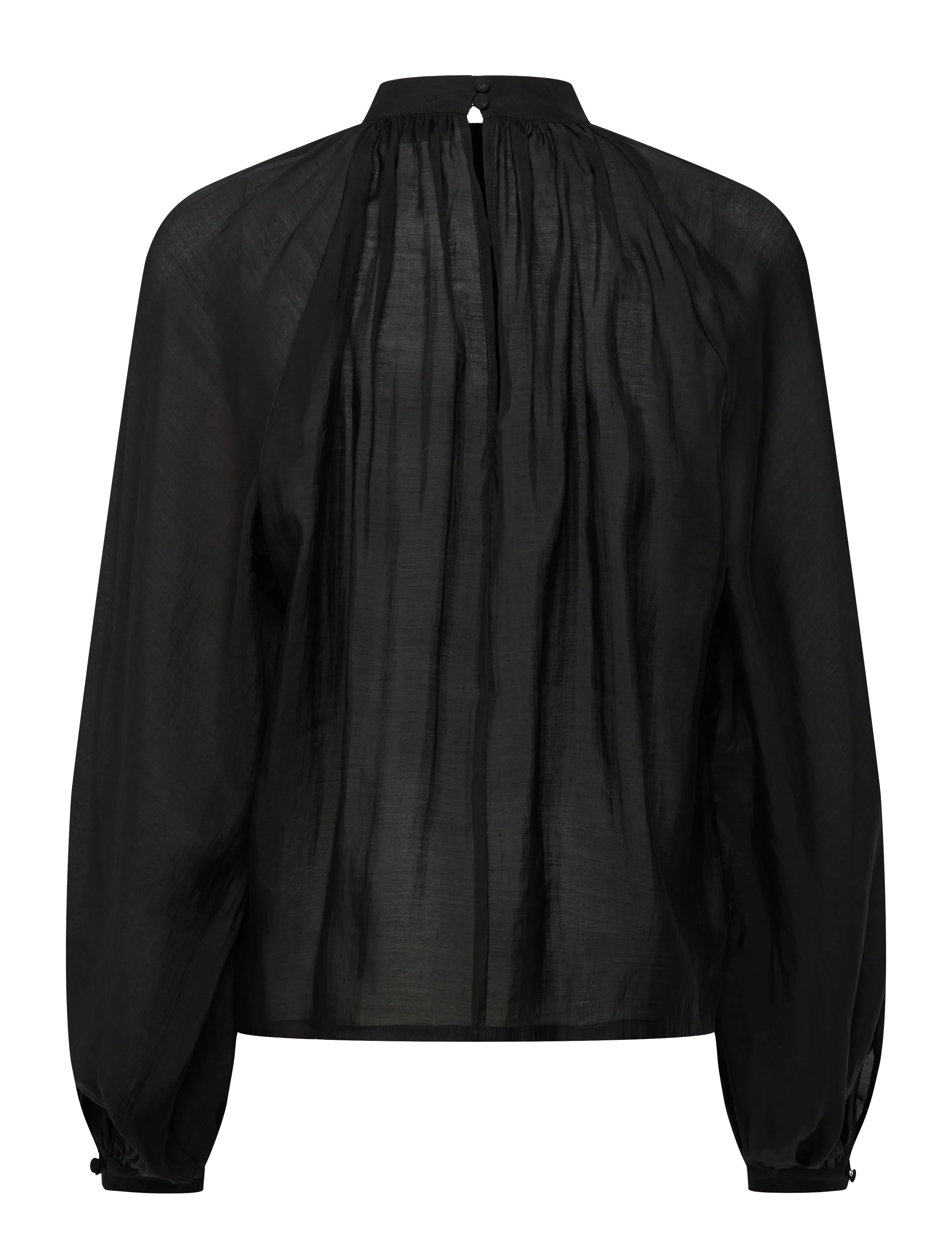 Copenhagen Muse - CMTILLY-BLOUSE - langærmede bluser - black - 2